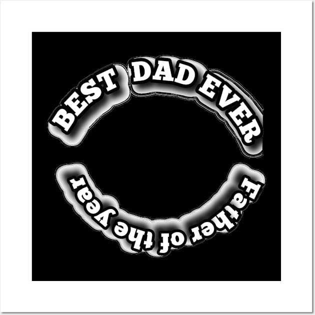 Father of the year Wall Art by Abdo3mart's redbubble 